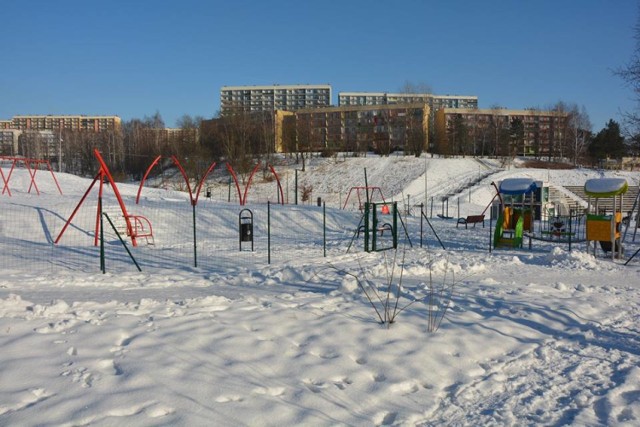 Rodzinny Park Rozrywki w zimowej szacie