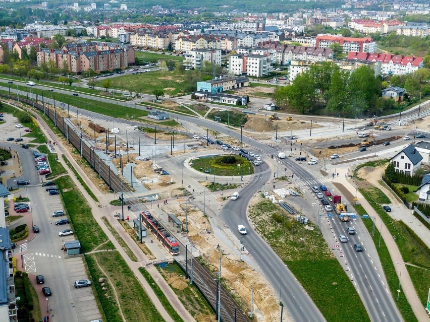 Zmiany w ruchu na skrzyżowaniu al. Havla z ul. Łódzką w Gdańsku. Nowa organizacja potrwa 3 tygodnie