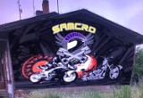 Motocykliści chcą stworzyć mural na ścianie swojej siedziby 