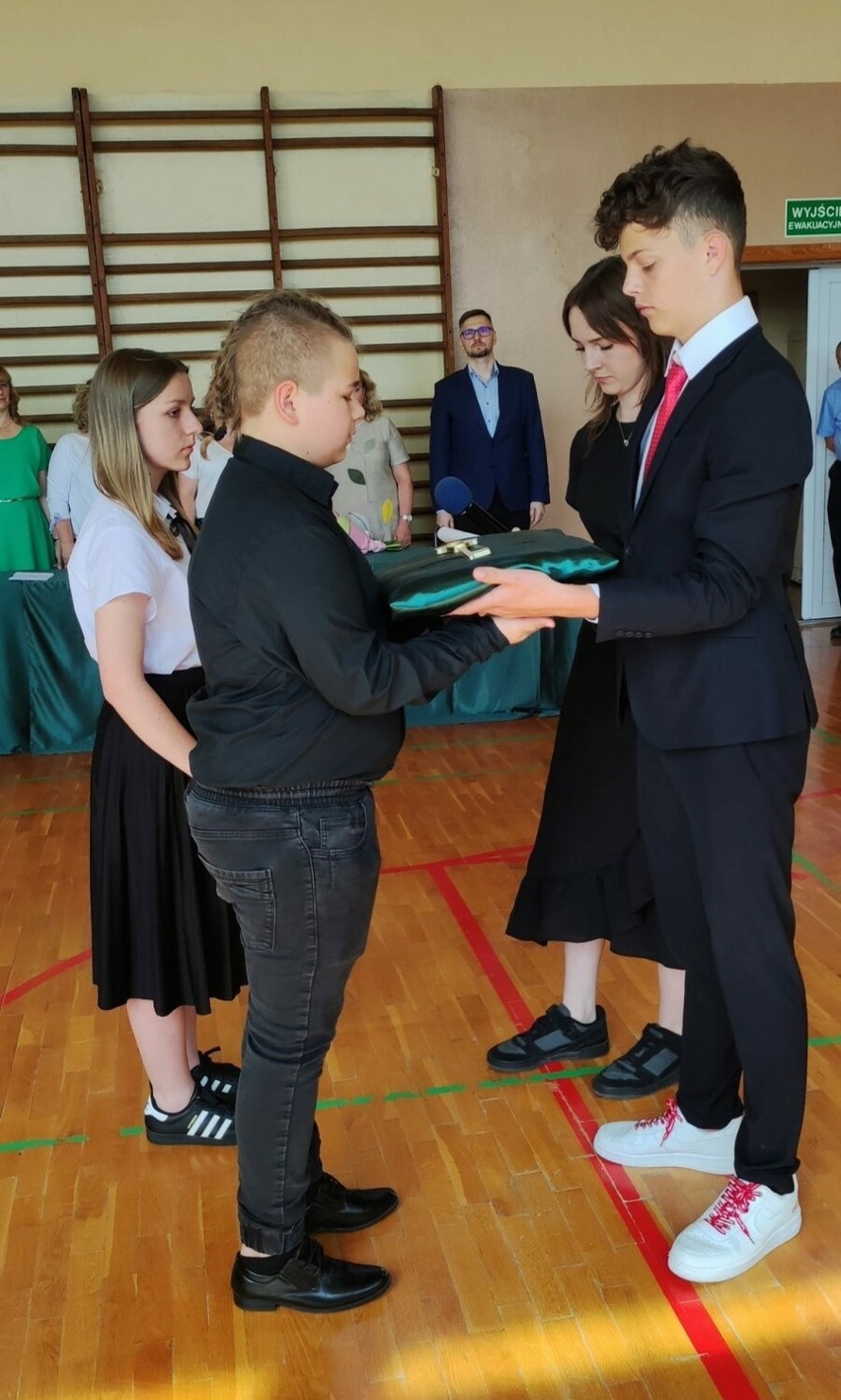 Zakończenie roku w Szkole Podstawowej numer 1 w Pińczowie.