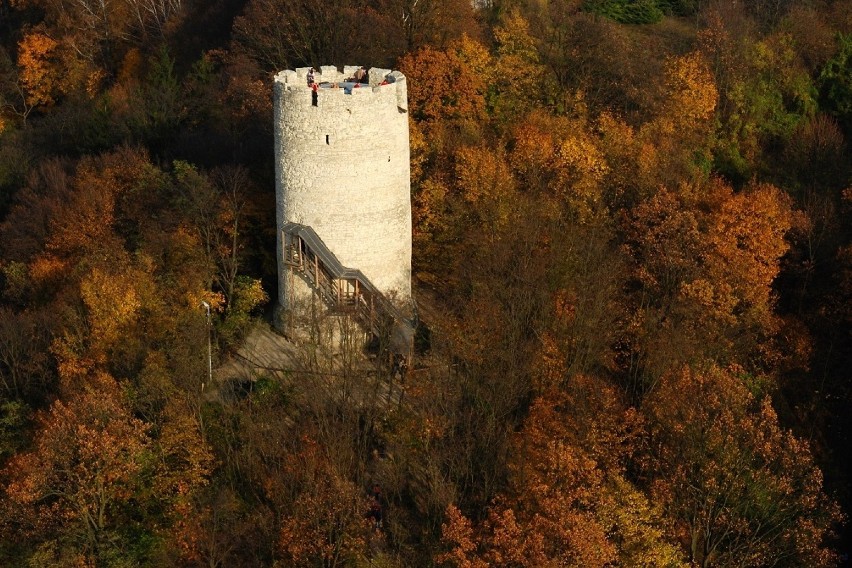 Baszta na Wzgórzu Zamknowym Kazimierz Dolny