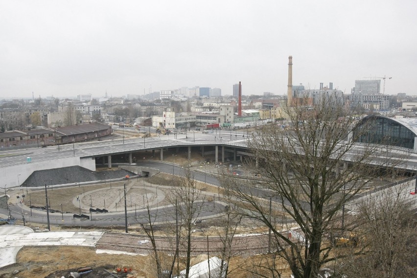 Nowy układ dróg wokół dworca Łódź Fabryczna [ZDJĘCIA, MAPA]