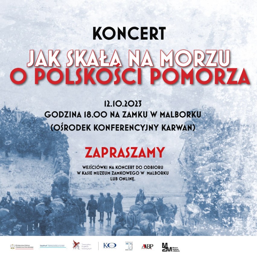Dariusz Malejonek i jego patriotyczny projekt w Muzeum Zamkowym w Malborku. Odbędzie się koncert „Jak skała na morzu! Polskość Pomorza”