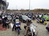 Motocykliści jadą przez Łódź! ZDJĘCIA. Tak wspierają protest kobiet