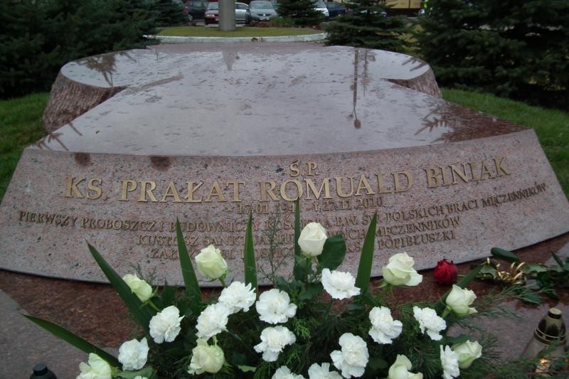 W rocznicę śmierci księdza Romualda Biniaka jest Jego ulica
