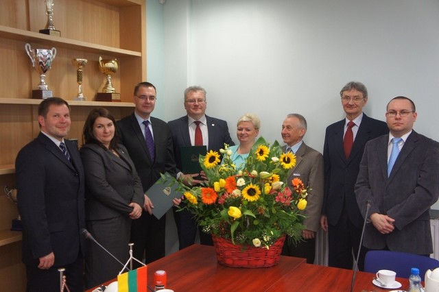 Oficjalna wizyta delegacji litewskiej w PWSZ