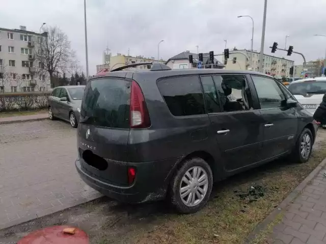 Samochód ostrzelany w lutym na kieleckim Bocianku