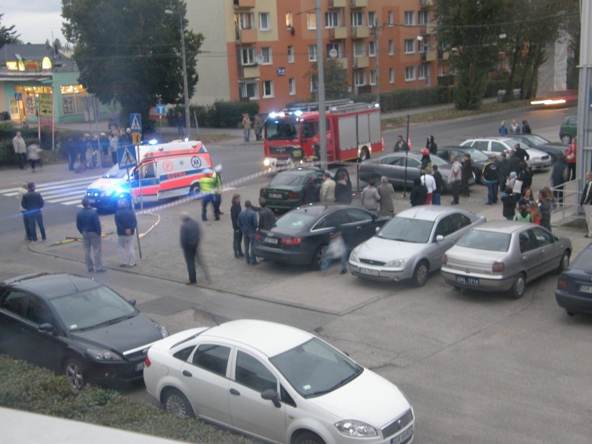 Wypadek w Chyloni na ul. Kartuskiej