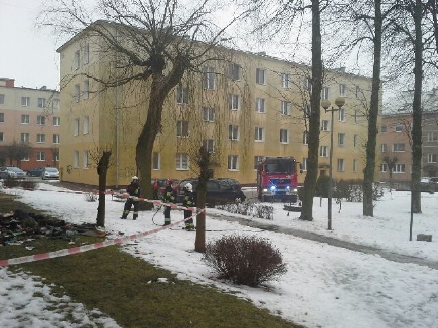 Pożar mieszkania w Kraśniku. Nie żyje 60-letni mężczyzna