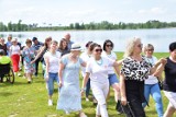 Majówkowy Piknik Patriotyczny 2024 w Rogowie koło Żnina. Akcja "Wszyscy do Poloneza". Festiwal Piosenki Patriotycznej. Zdjęcia, wideo 