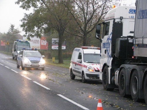 Zablokowana w jedną stronę jest droga Gniezno-Bydgoszcz