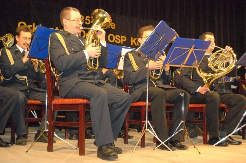 Orkiestra dęta OSP Kościan świętowała 85-lecie istnienia