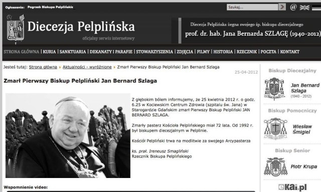 Biskup Jan Bernard Szlaga