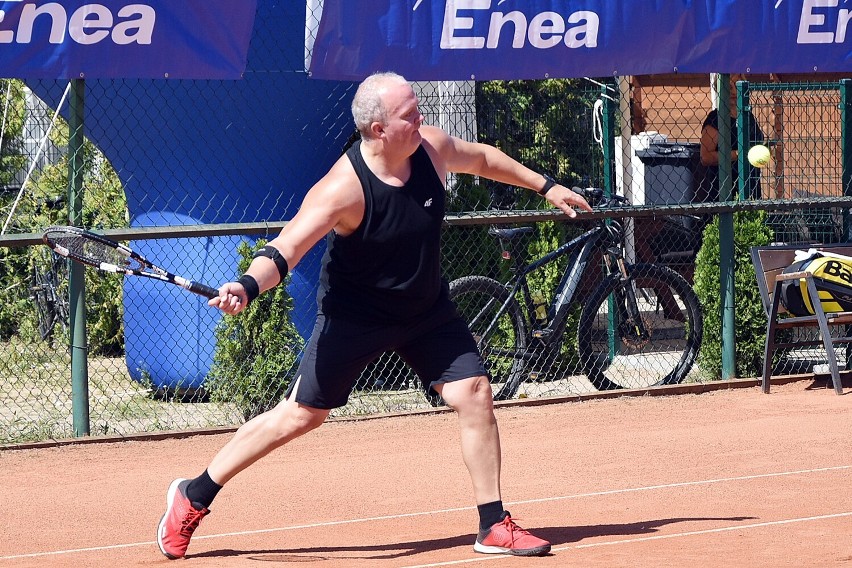 Jarosław Kubiak i Michał Kubiak wygrali tenisowy Turniej Deblowy Fundacji Enea. Zobaczcie zdjęcia
