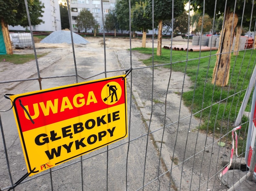 Nawierzchnia jezdni na nowym parkingu w Oleśnicy zostanie...