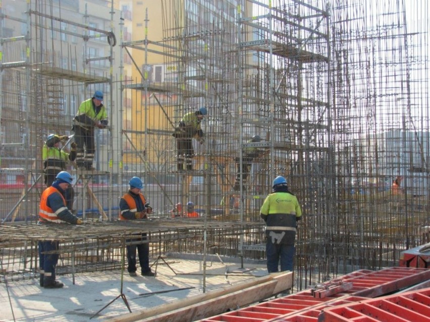 Zobacz najnowsze zdjęcia z budowy na Placu Unii Lubelskiej