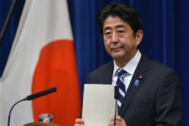 Premier Japonii Shinzo Abe.