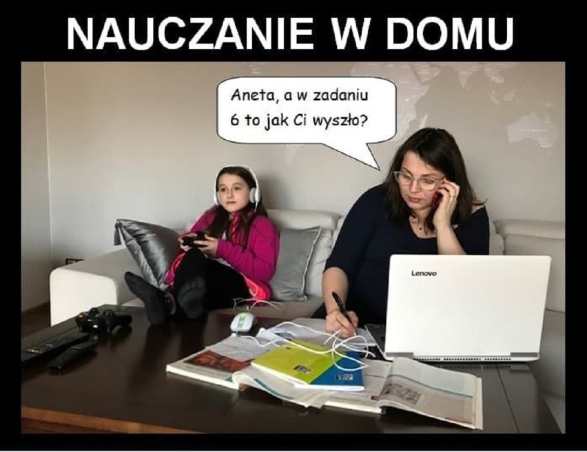 Zdalne lekcje to szkoła przetrwania dla całej rodziny. Kiedy...