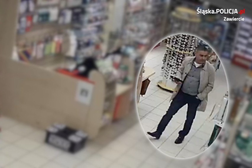 Ukradł pieniądze w sklepie w Szczekocinach. Rozpoznajesz podejrzanego?