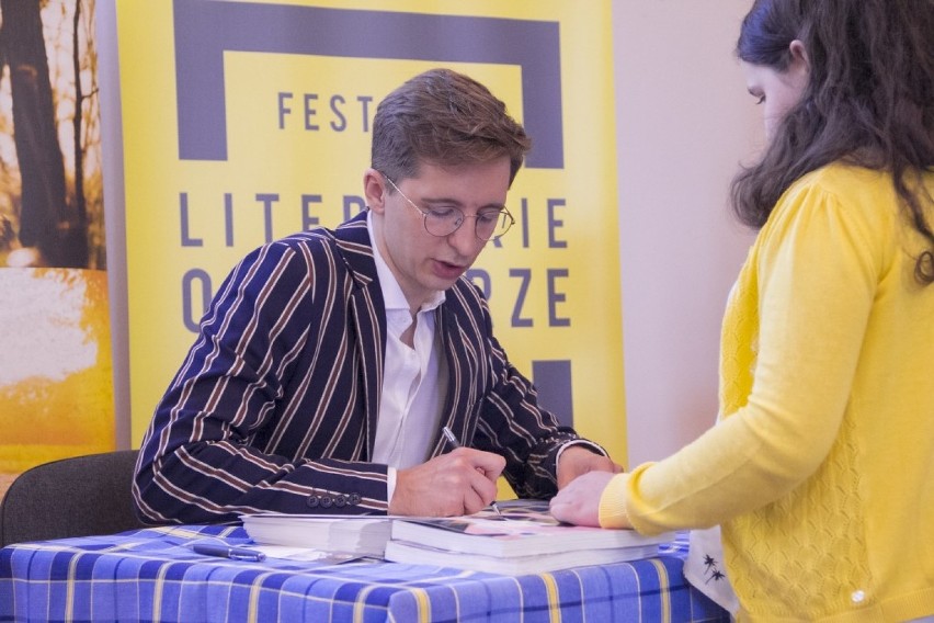 Spotkanie autorskie z Jakubem Skworzem podczas Festiwalu Literackie Objezierze