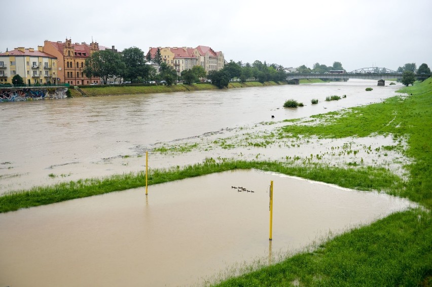 We wtorek San w Przemyślu przekroczył stan alarmowy, czyli...