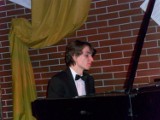 Koncert fortepianowy w Margoninie. Marcin Wieczorek zagrał utwory Chopina [FOTO]