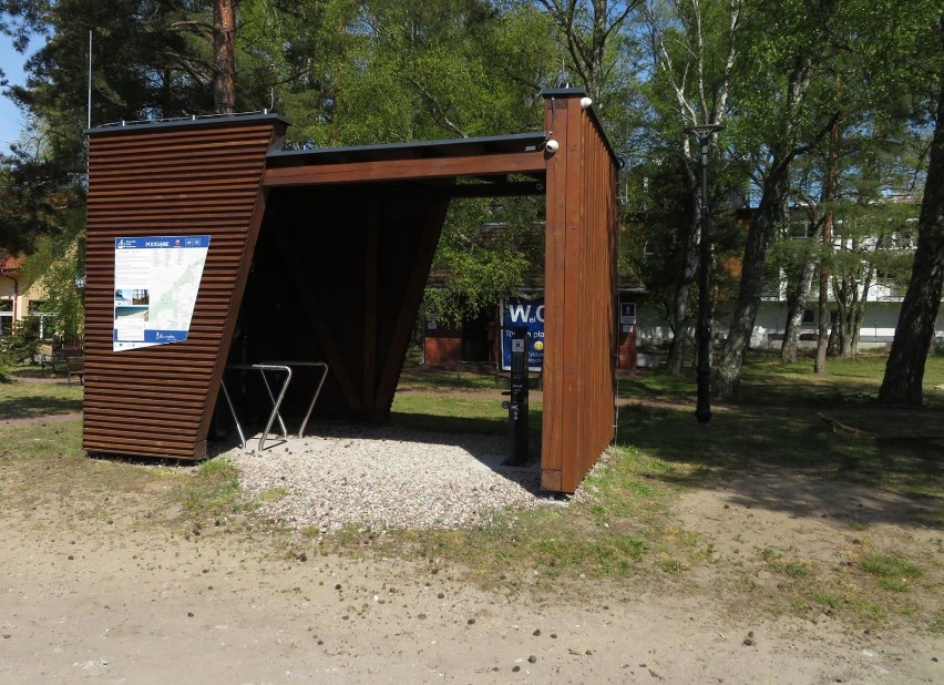 Stacja rowerowa w Poddąbiu czeka na cyklistów