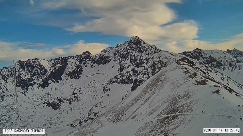 Tatry. Uwaga za zalodzone szlaki. Jest bardzo niebezpiecznie