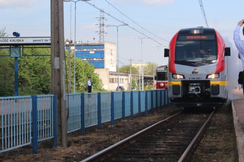 Pociągi "Flirt" będą kursować z Łodzi do Sieradza od 15 czerwca.