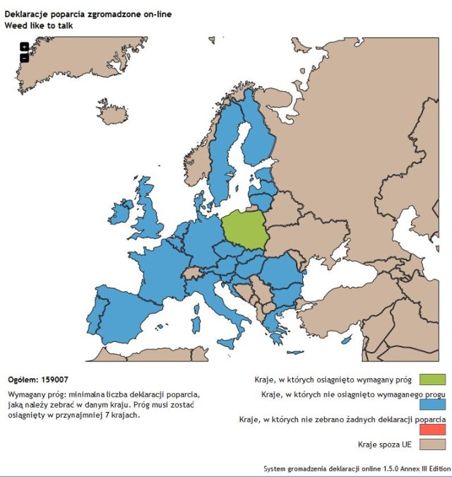 Weed like to talk - mapa
Źródło: ec.europa.eu