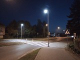 Bezpieczniej na trzech przejściach dla pieszych w Tucholi – zostały doświetlone
