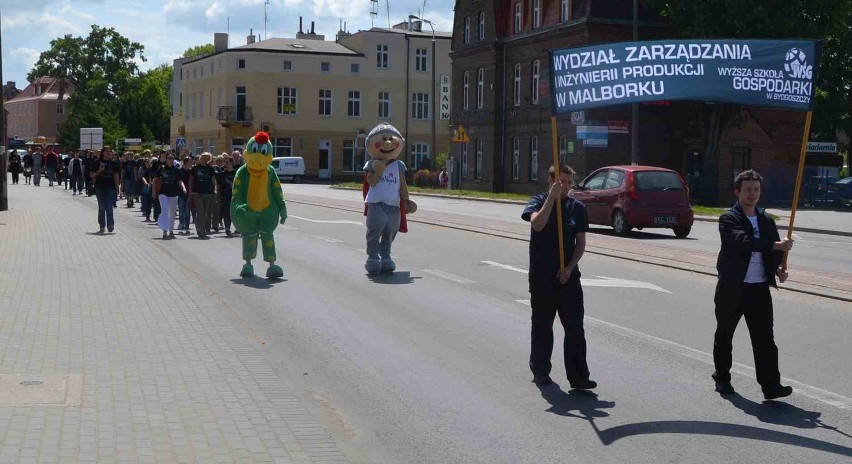 Juwenalia malborskich studentów z Wyższej Szkoły Gospodarki w Bydgoszczy