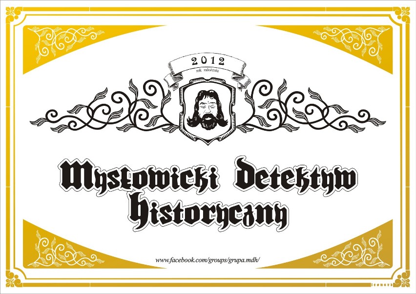 Oficjalne logo Mysłowickiego Detektywa Historycznego