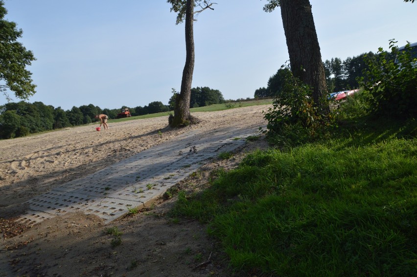 W gminie Brusy jest nielegalnie urządzona plaża. I to w północnej części Zaborskiego Parku Krajobrazowego