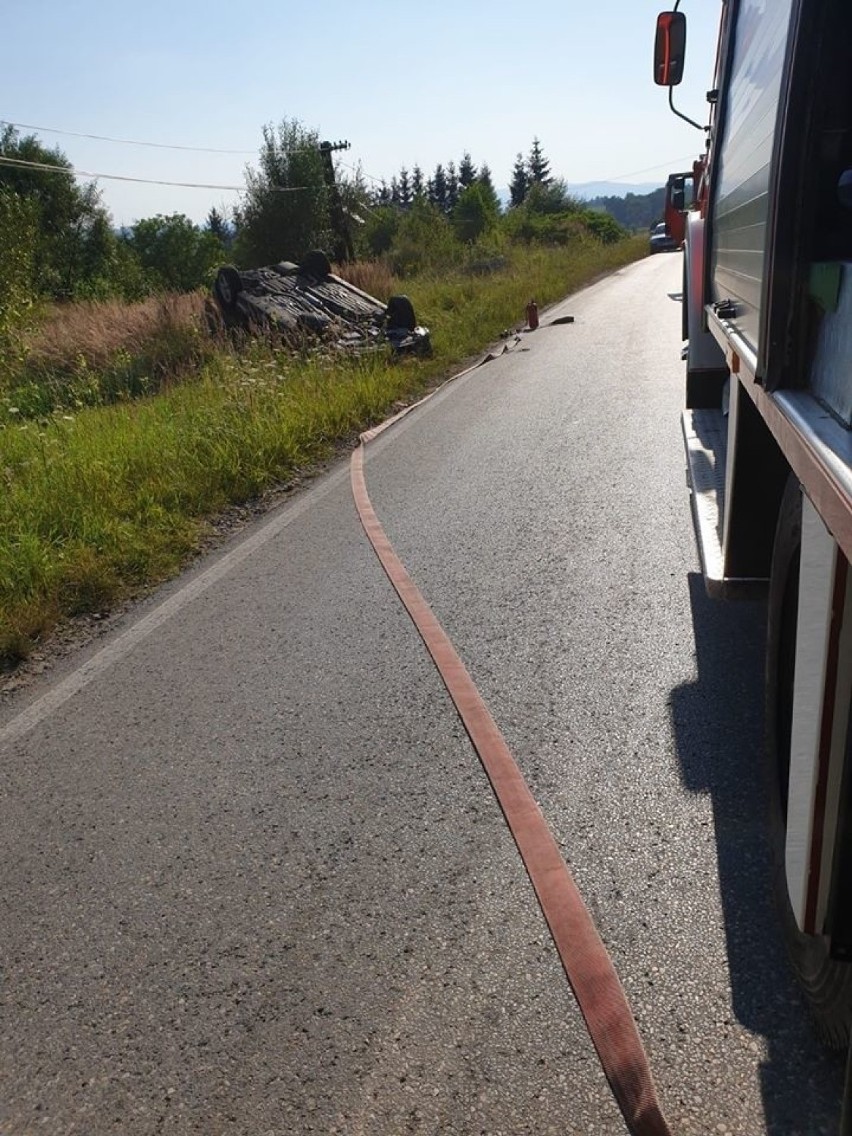 Groźny wypadek na drodze w Stroniu
