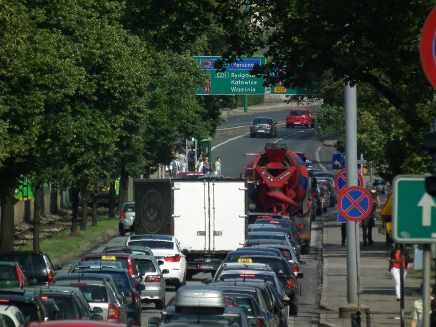 Korki w Poznaniu - Jak wygląda sytuacja w mieście? [MAPY]