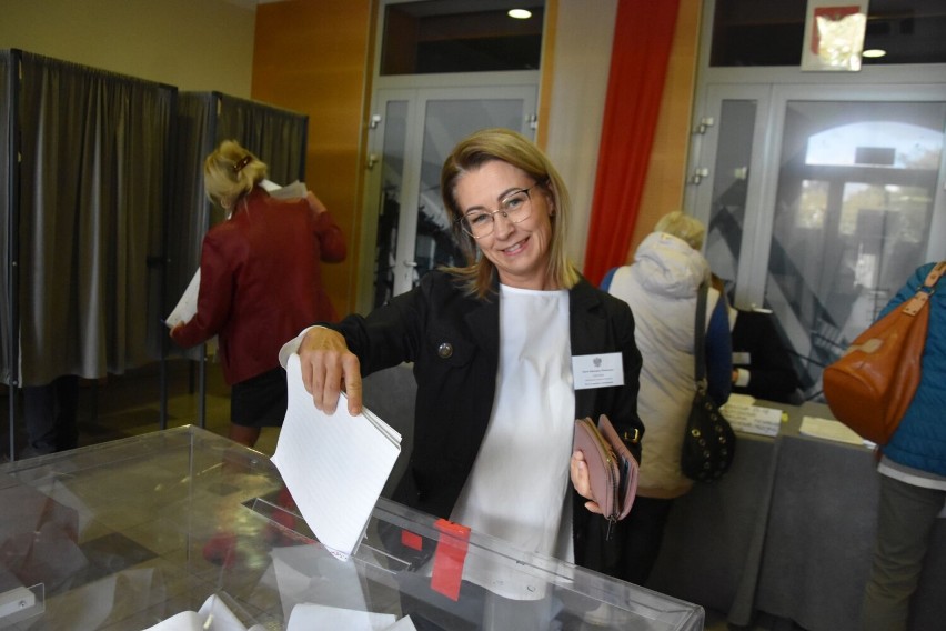 Tak przebiegało głosowanie w lokalu wyborczym w Miejskim...