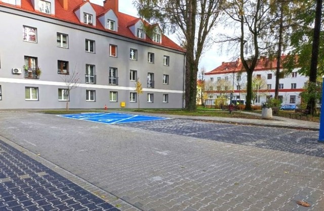 Przy ul. Kopernika na os. Chemików w Oświęcimiu zakończyła się budowa nowego parkingu