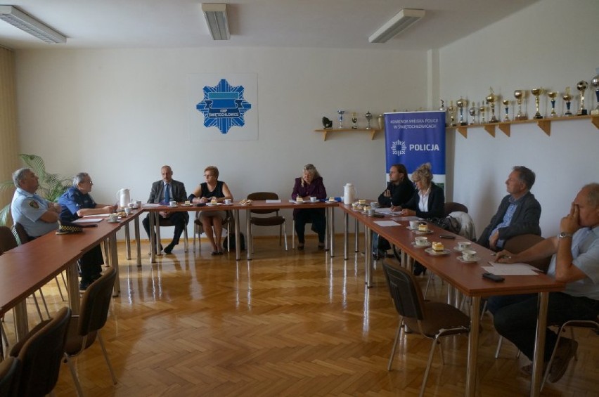 Posiedzenie Komisji Bezpieczeństwa w Świętochłowicach