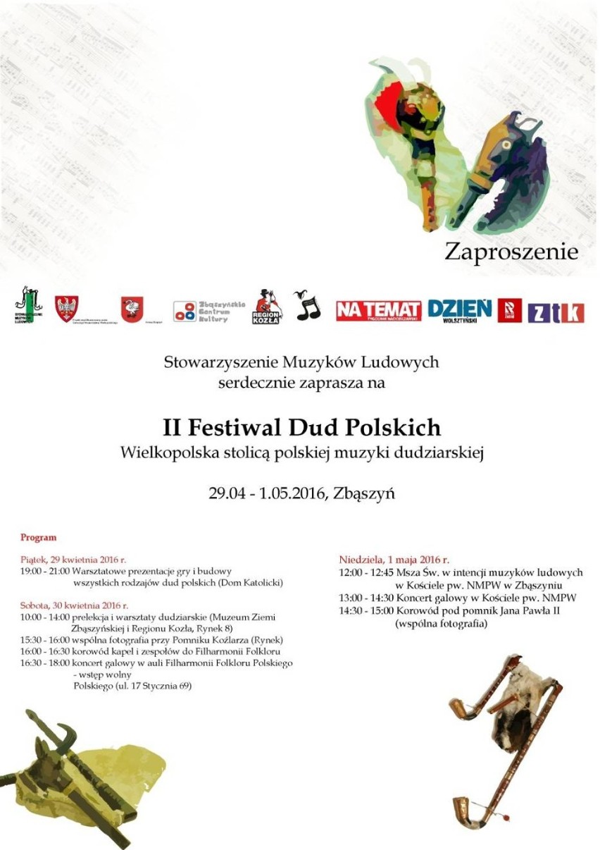 Wydarzenia dnia: 29 kwietnia

Festiwal Dud Polskich pt....