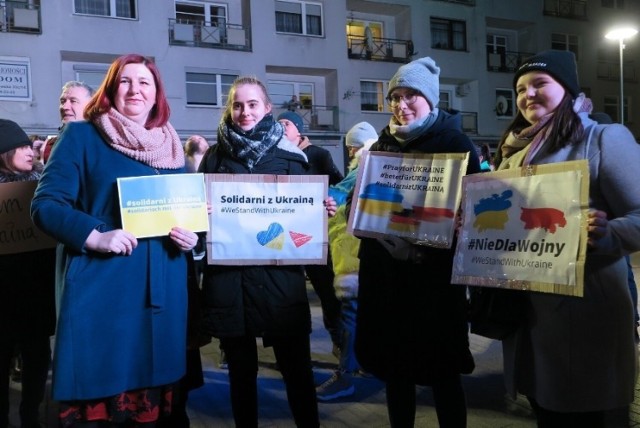 W kolejne czwartki w Opolu będą organizowane wiece poparcia dla walczącej Ukrainy.
