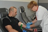 Niedzielna zbiórka krwi u Strażaków. Już piąty raz w tym roku. Oddano prawie 15 litrów ZDJĘCIA