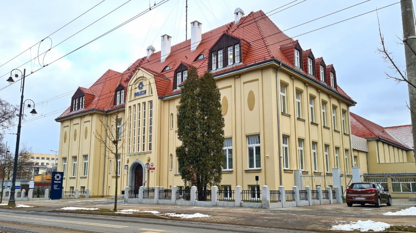 Tak prezentuje się odnowiona siedziba KMP w Bydgoszczy.