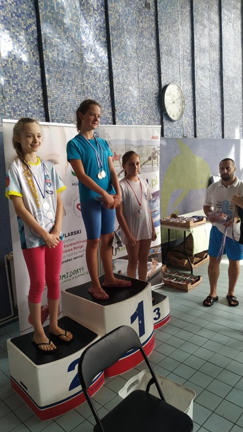 Sukces młodych pływaków z Wągrowca na zawodach w Inowrocławiu 