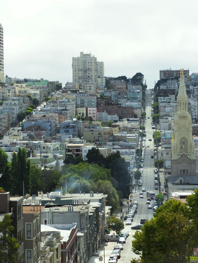 Widok na San Francisco. Fot. M.Felska