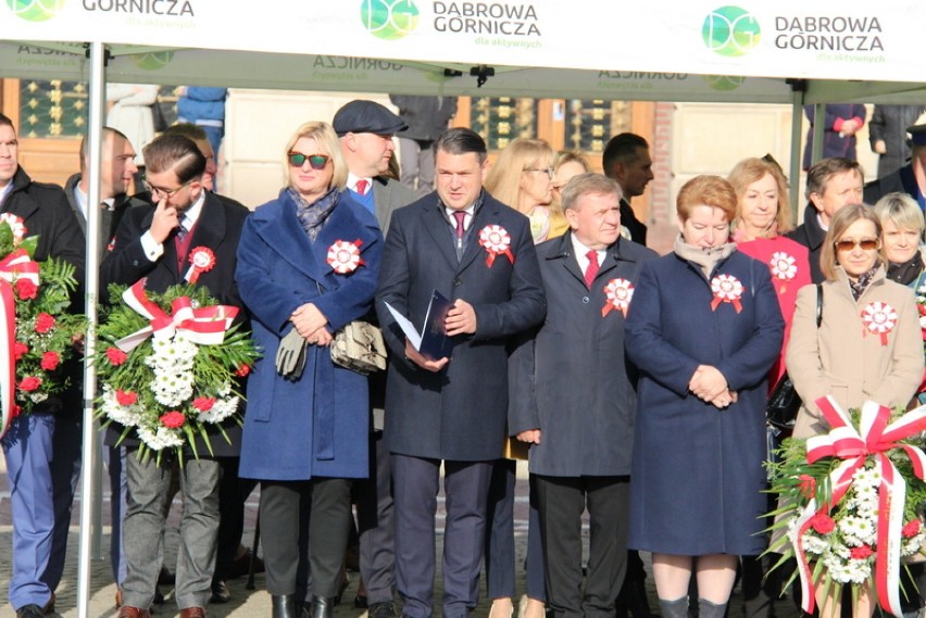 Dąbrowa Górnicza: Święto Niepodległości na Placu Wolności 11 listopada [ZDJĘCIA, WIDEO]