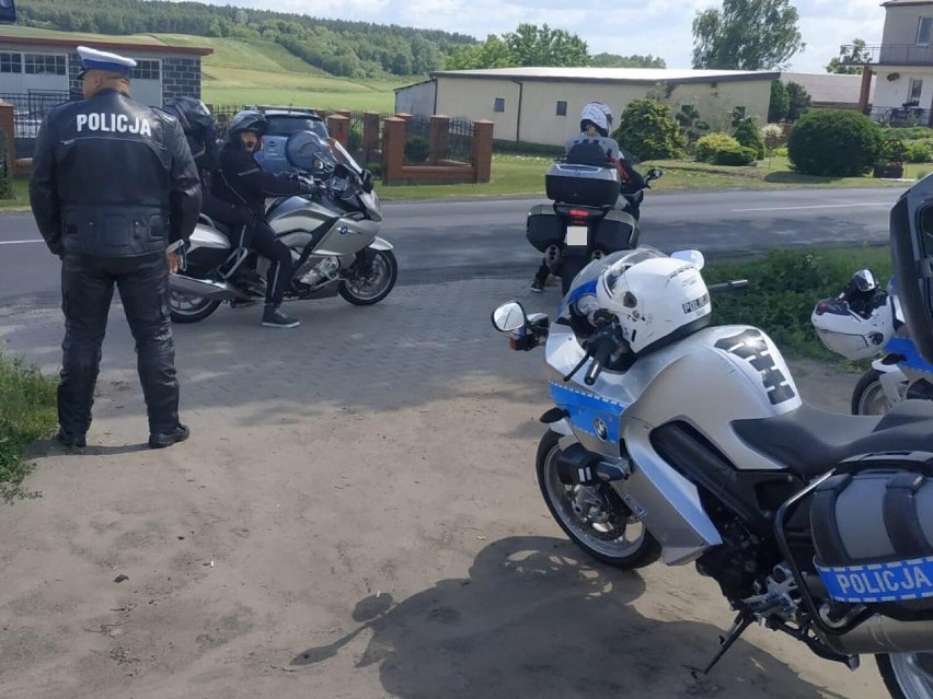 Motocykliczni - policyjne działania w powiecie radziejowskim
