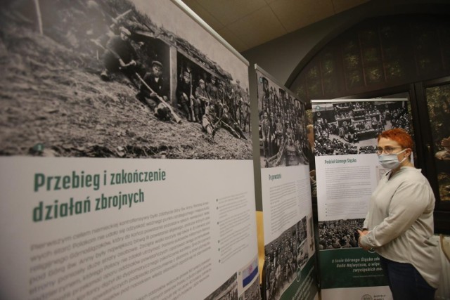 Otwarcie wystawy "Rok 1921 na Górnym Śląsku" odbyło się 23.11.2021 r. w Muzeum Powstań Śląskich w Świętochłowicach.
