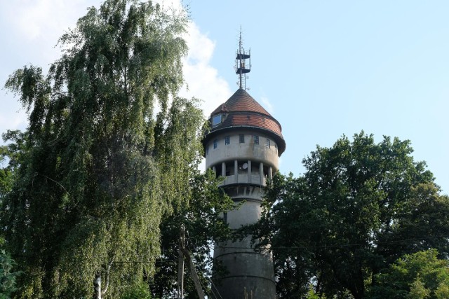 Wieża ciśnień w Żarach przy ul. Witosa. Będzie można ją zwiedzić w sobotę 11 września.