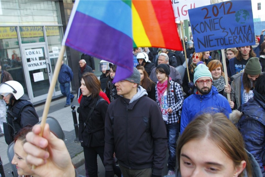 Marsz Równości w Poznaniu w ubiegłych latach.